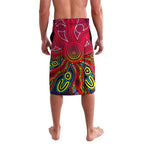 Autism Awareness Australia Melbourne Demons Lavalava Aboriginal Indigenous Art