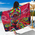 Autism Awareness Australia Melbourne Demons Sarong Aboriginal Indigenous Art