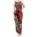 Autism Awareness Australia Melbourne Demons Tank Maxi Dress Aboriginal Indigenous Art
