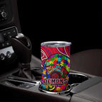 Autism Awareness Australia Melbourne Demons Tumbler Cup Aboriginal Indigenous Art