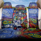 Autism Awareness Australia North Melbourne Kangaroos Back Car Seat Cover Aboriginal Indigenous Art