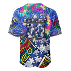 Autism Awareness Australia North Melbourne Kangaroos Baseball Jersey Aboriginal Indigenous Art