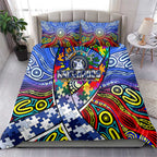 Autism Awareness Australia North Melbourne Kangaroos Bedding Set Aboriginal Indigenous Art