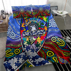 Autism Awareness Australia North Melbourne Kangaroos Bedding Set Aboriginal Indigenous Art