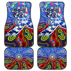 Autism Awareness Australia North Melbourne Kangaroos Car Mats Aboriginal Indigenous Art