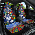Autism Awareness Australia North Melbourne Kangaroos Car Seat Cover Aboriginal Indigenous Art
