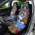 Autism Awareness Australia North Melbourne Kangaroos Car Seat Cover Aboriginal Indigenous Art