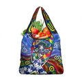 Autism Awareness Australia North Melbourne Kangaroos Grocery Bag Aboriginal Indigenous Art