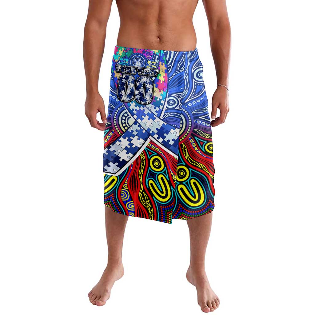 Autism Awareness Australia North Melbourne Kangaroos Lavalava Aboriginal Indigenous Art