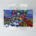 Autism Awareness Australia North Melbourne Kangaroos Tablecloth Aboriginal Indigenous Art