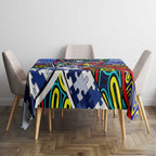 Autism Awareness Australia North Melbourne Kangaroos Tablecloth Aboriginal Indigenous Art