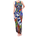 Autism Awareness Australia North Melbourne Kangaroos Tank Maxi Dress Aboriginal Indigenous Art