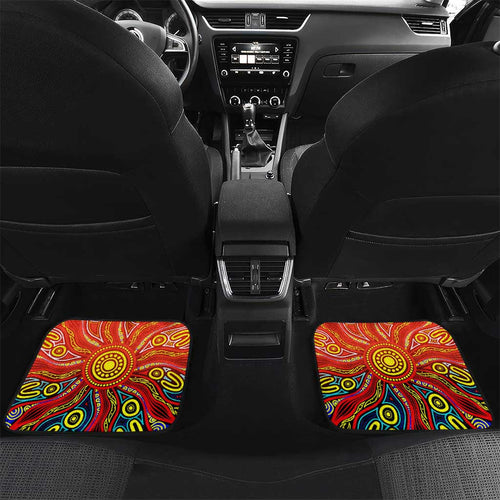 Autism Awareness Australia Gold Coast Suns Car Mats Aboriginal Indigenous Art