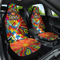 Autism Awareness Australia Gold Coast Suns Car Seat Cover Aboriginal Indigenous Art