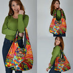 Autism Awareness Australia Gold Coast Suns Grocery Bag Aboriginal Indigenous Art