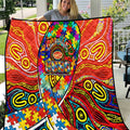 Autism Awareness Australia Gold Coast Suns Quilt Aboriginal Indigenous Art