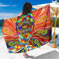 Autism Awareness Australia Gold Coast Suns Sarong Aboriginal Indigenous Art