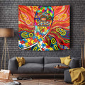 Autism Awareness Australia Gold Coast Suns Tapestry Aboriginal Indigenous Art