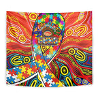 Autism Awareness Australia Gold Coast Suns Tapestry Aboriginal Indigenous Art