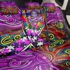 Autism Awareness Australia Fremantle Freo Back Car Seat Cover Aboriginal Indigenous Art