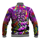 Autism Awareness Australia Fremantle Freo Baseball Jacket Aboriginal Indigenous Art