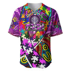 Autism Awareness Australia Fremantle Freo Baseball Jersey Aboriginal Indigenous Art
