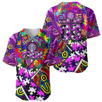 Autism Awareness Australia Fremantle Freo Baseball Jersey Aboriginal Indigenous Art