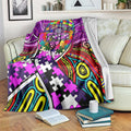 Autism Awareness Australia Fremantle Freo Blanket Aboriginal Indigenous Art