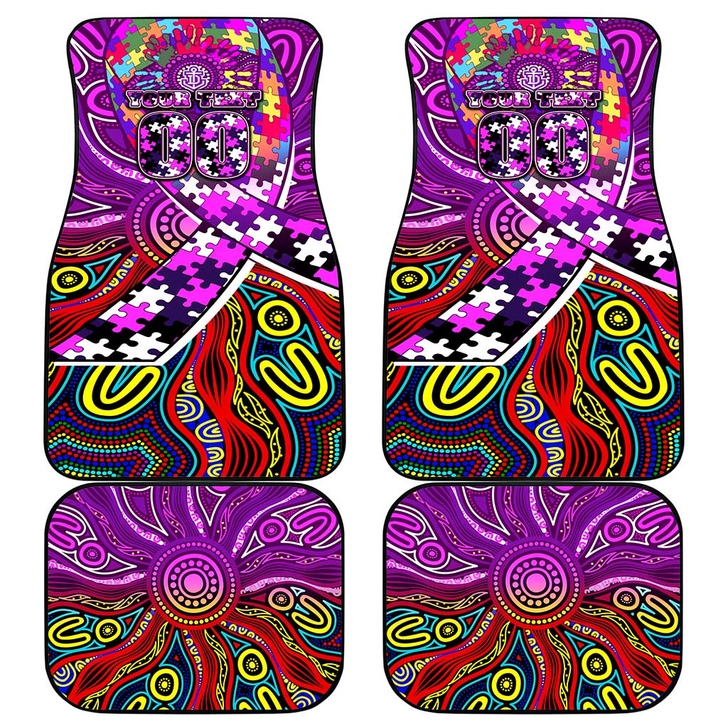 Autism Awareness Australia Fremantle Freo Car Mats Aboriginal Indigenous Art