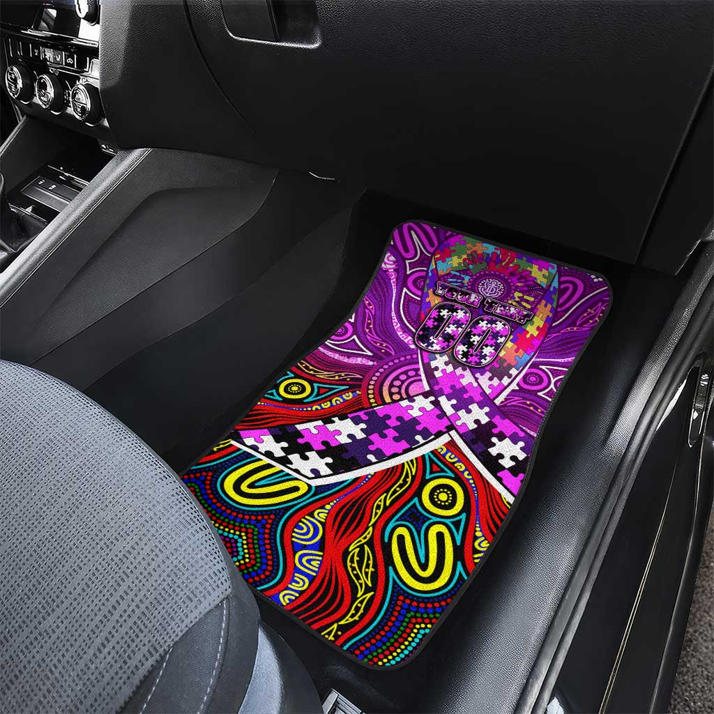 Autism Awareness Australia Fremantle Freo Car Mats Aboriginal Indigenous Art