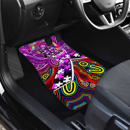 Autism Awareness Australia Fremantle Freo Car Mats Aboriginal Indigenous Art