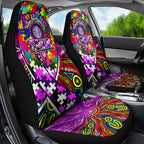 Autism Awareness Australia Fremantle Freo Car Seat Cover Aboriginal Indigenous Art