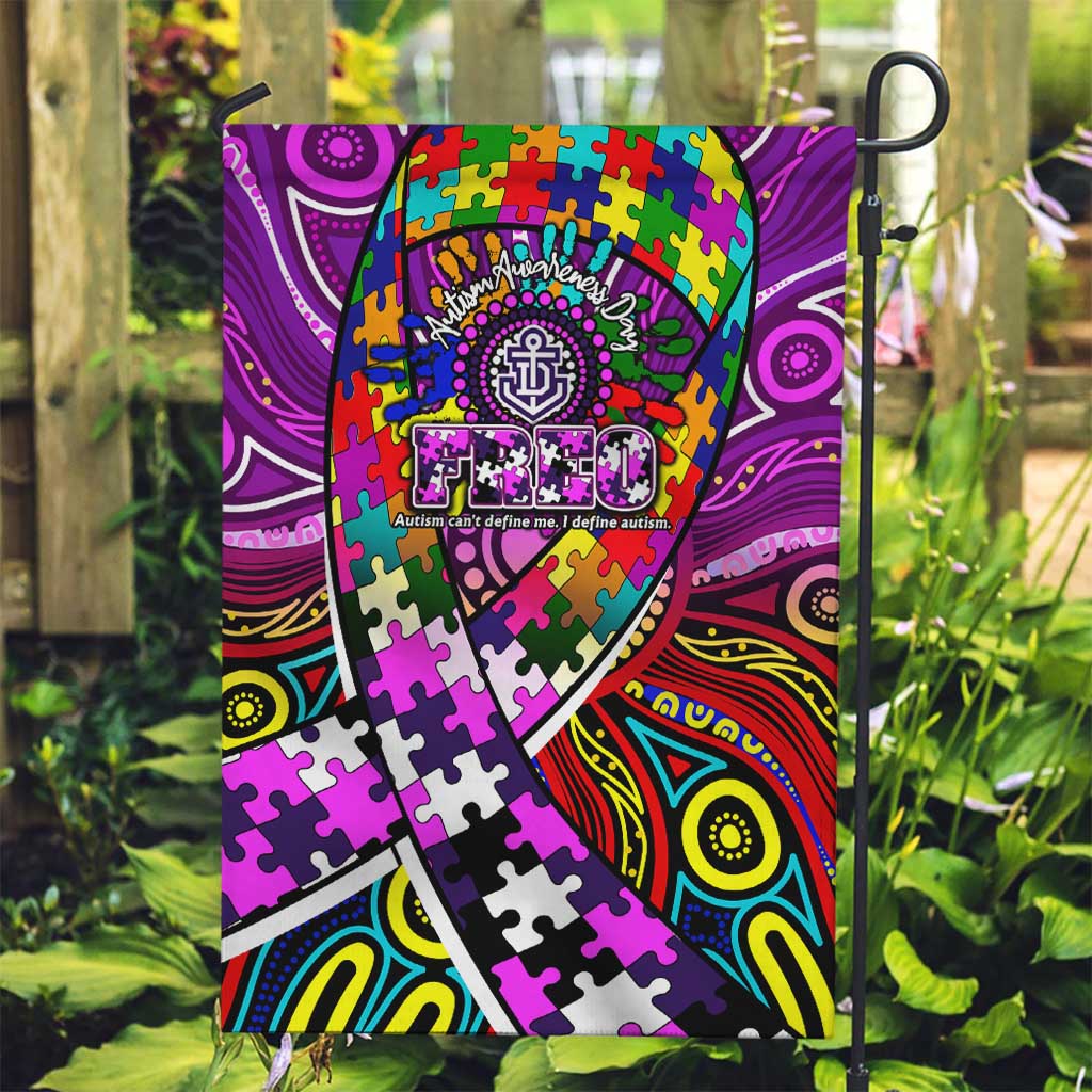Autism Awareness Australia Fremantle Freo Garden Flag Aboriginal Indigenous Art
