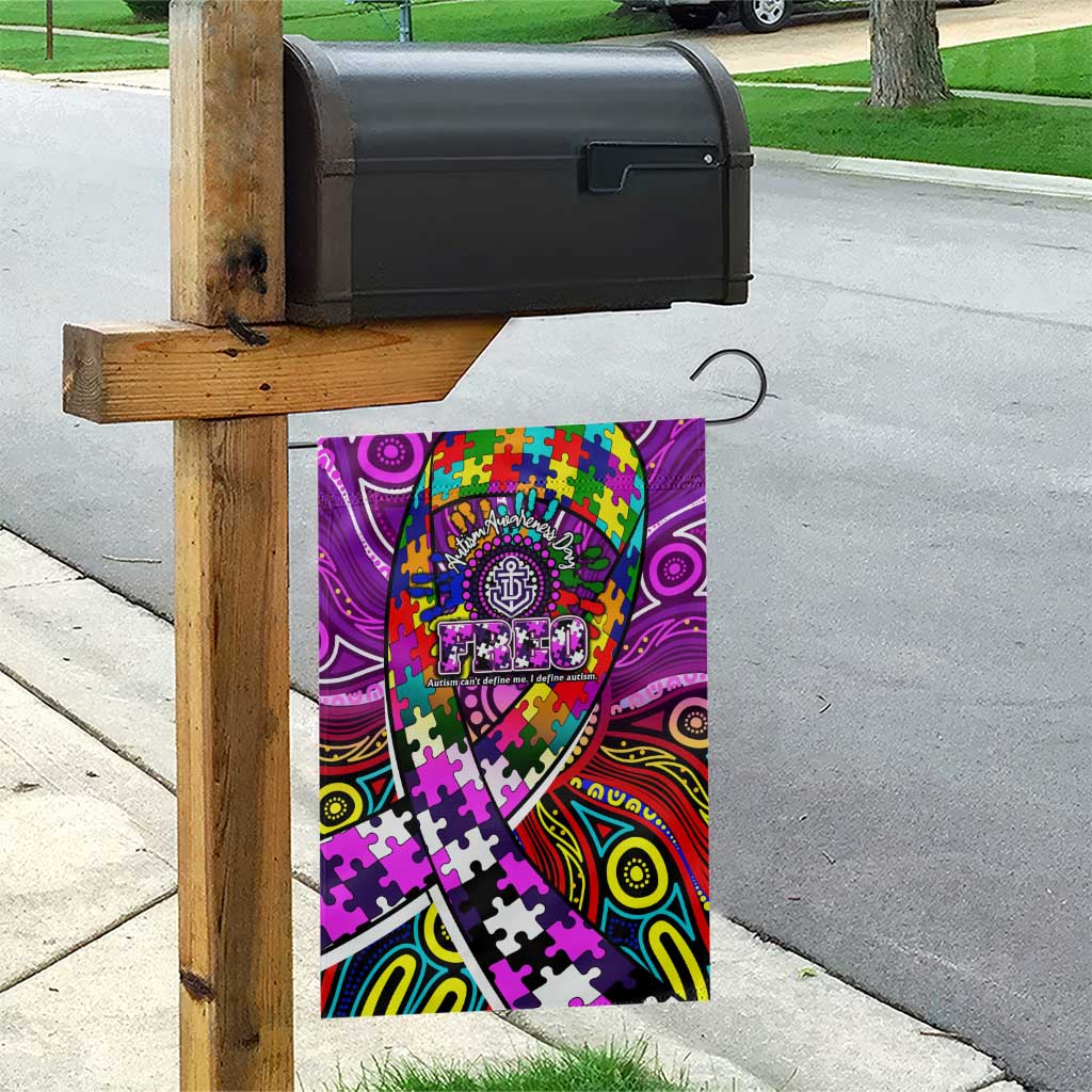 Autism Awareness Australia Fremantle Freo Garden Flag Aboriginal Indigenous Art