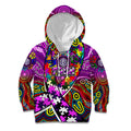 Autism Awareness Australia Fremantle Freo Kid Hoodie Aboriginal Indigenous Art