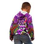 Autism Awareness Australia Fremantle Freo Kid Hoodie Aboriginal Indigenous Art