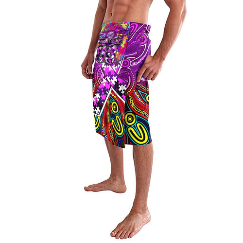 Autism Awareness Australia Fremantle Freo Lavalava Aboriginal Indigenous Art