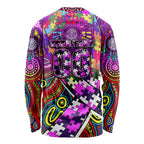 Autism Awareness Australia Fremantle Freo Long Sleeve Shirt Aboriginal Indigenous Art