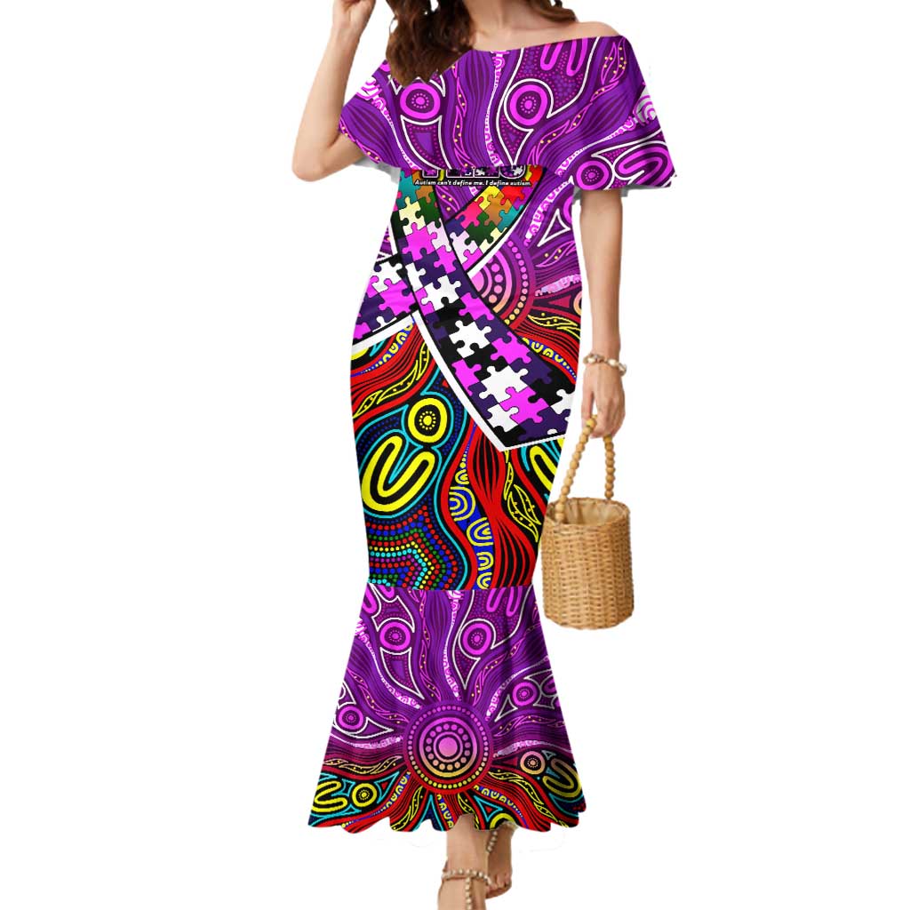 Autism Awareness Australia Fremantle Freo Mermaid Dress Aboriginal Indigenous Art