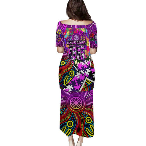 Autism Awareness Australia Fremantle Freo Puletasi Aboriginal Indigenous Art
