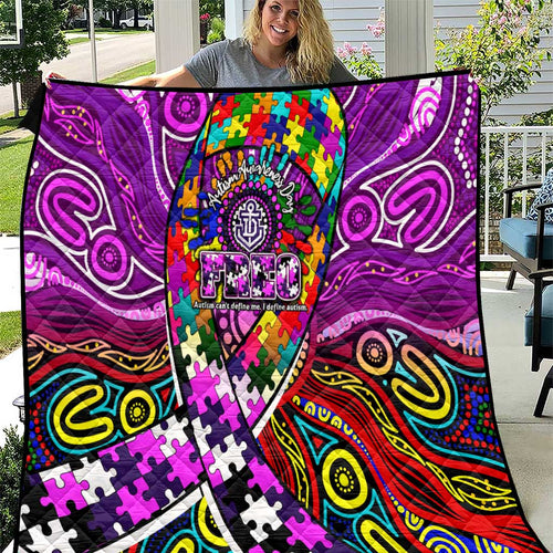 Autism Awareness Australia Fremantle Freo Quilt Aboriginal Indigenous Art