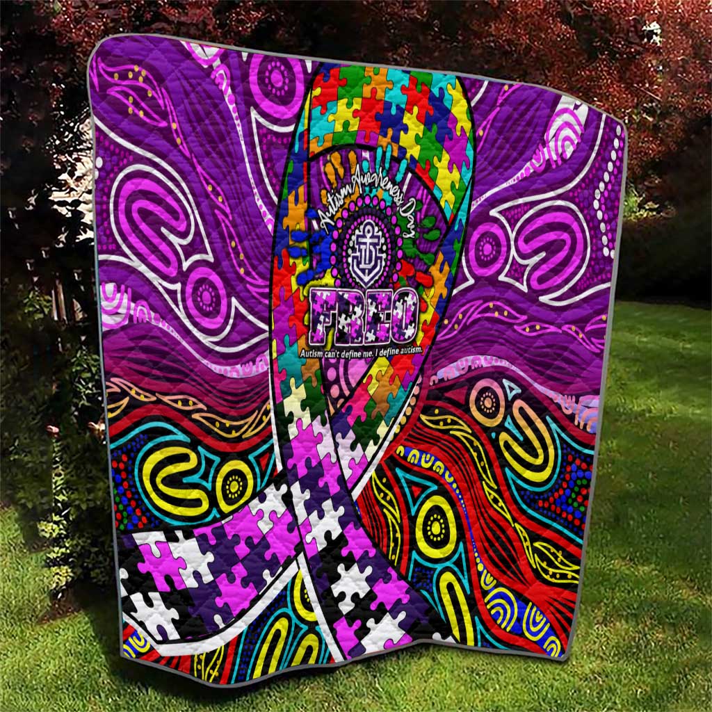 Autism Awareness Australia Fremantle Freo Quilt Aboriginal Indigenous Art