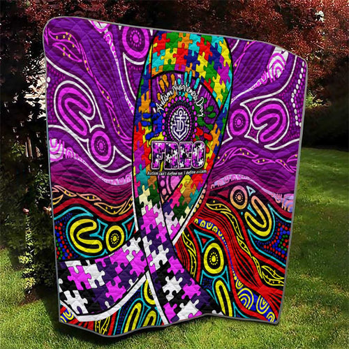 Autism Awareness Australia Fremantle Freo Quilt Aboriginal Indigenous Art