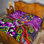 Autism Awareness Australia Fremantle Freo Quilt Aboriginal Indigenous Art