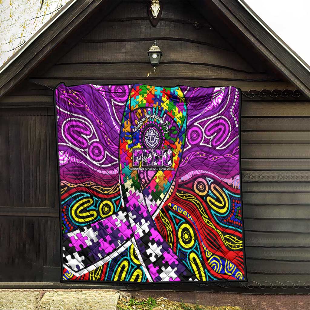 Autism Awareness Australia Fremantle Freo Quilt Aboriginal Indigenous Art