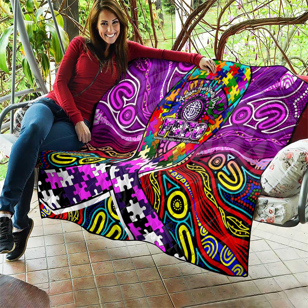 Autism Awareness Australia Fremantle Freo Quilt Aboriginal Indigenous Art