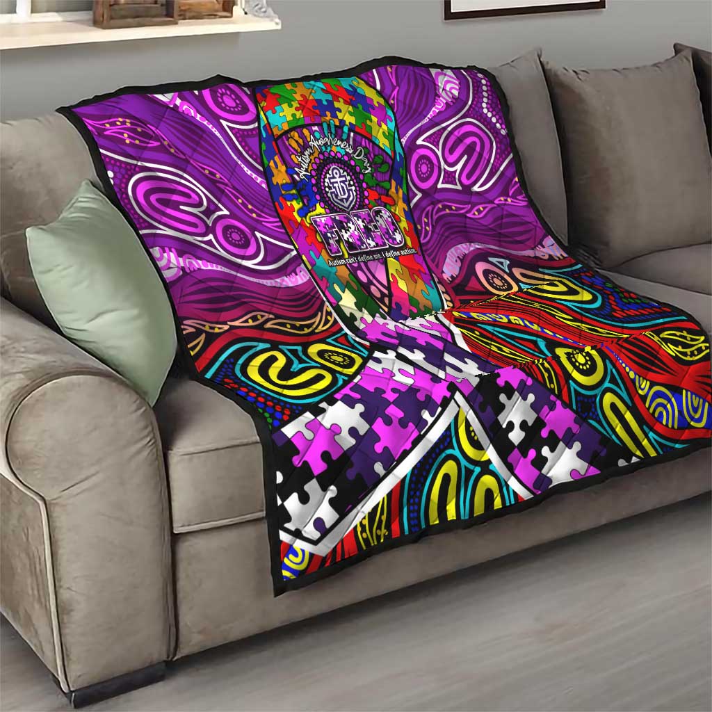 Autism Awareness Australia Fremantle Freo Quilt Aboriginal Indigenous Art