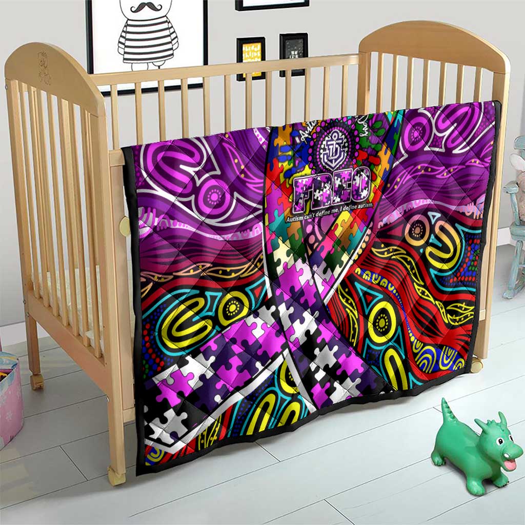 Autism Awareness Australia Fremantle Freo Quilt Aboriginal Indigenous Art