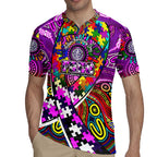 Autism Awareness Australia Fremantle Freo Rugby Jersey Aboriginal Indigenous Art