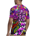 Autism Awareness Australia Fremantle Freo Rugby Jersey Aboriginal Indigenous Art